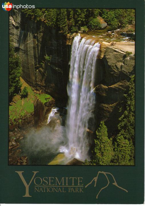 Pictures of Yosemite National Park, California, United States: Vernal Falls. Yosemite National Park