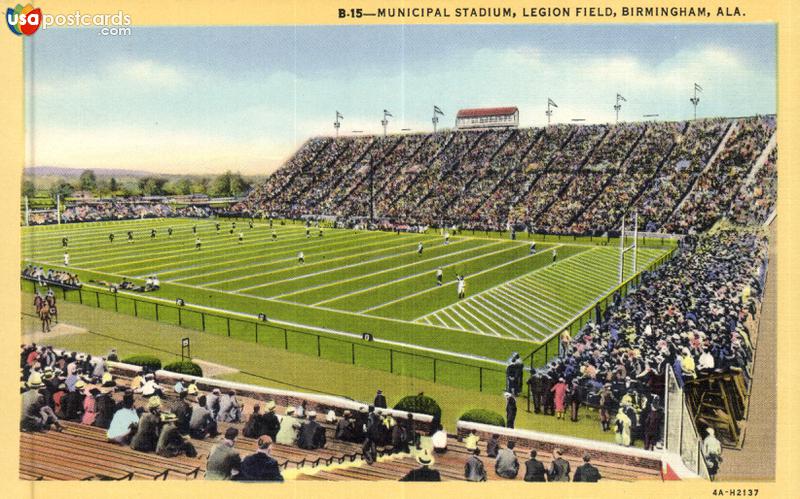 Pictures of Birmingham, Alabama, United States: Municipal Stadium. Legion Field