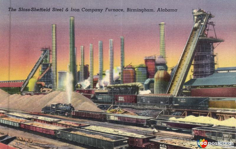 Pictures of Birmingham, Alabama, United States: The Sloss-Sheffield Steel & Iron Company Furnace