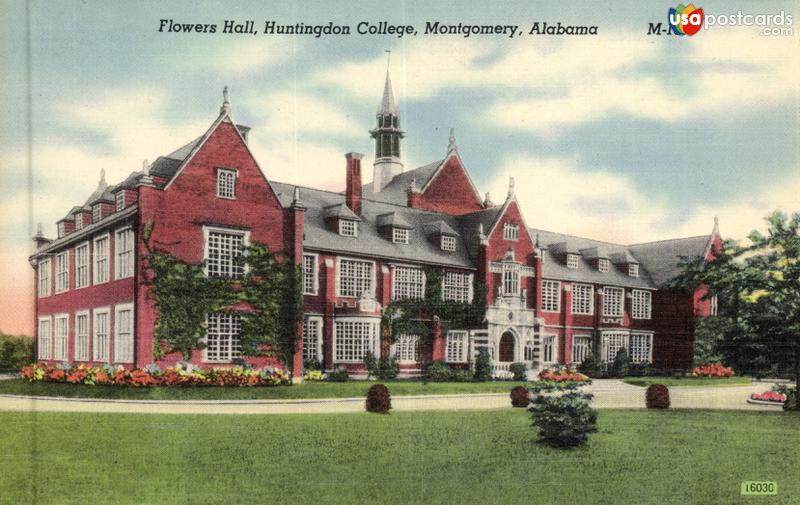 Pictures of Montgomery, Alabama, United States: Flowers Hall, Huntingdon College