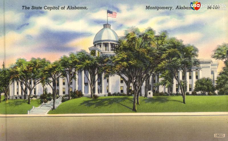 Pictures of Montgomery, Alabama, United States: The State Capitol of Alabama