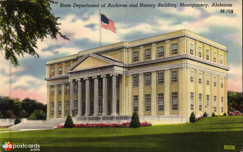 Pictures of Montgomery, Alabama, United States: State Department of Archives and History Building
