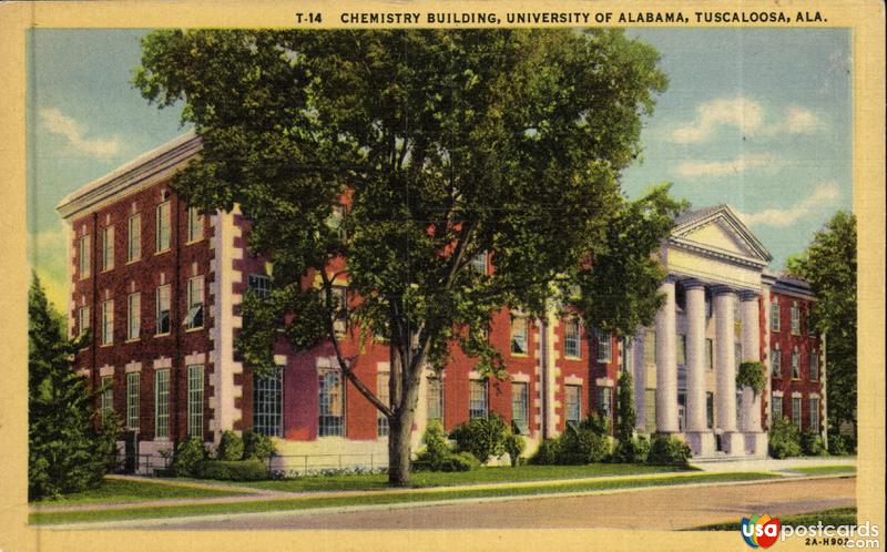Pictures of Tuscaloosa, Alabama, United States: Chemistry Building, University of Alabama