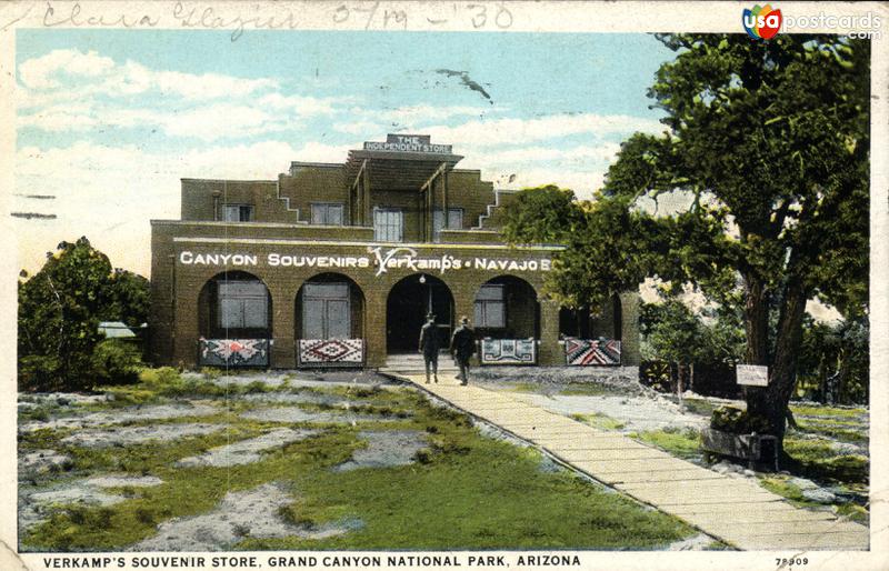 Verkamp´s Souvenir Store. Grand Canyon National Park