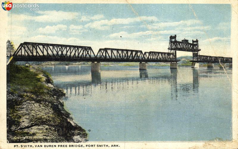 Pictures of Fort Smith, Arkansas, United States: Ft. Smith, Van Buren Free Bridge, Fort Smith