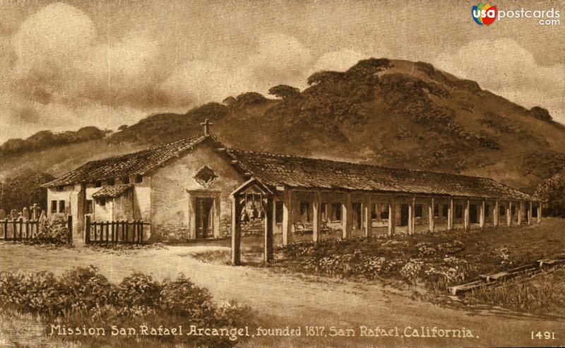 Mission San Rafael Arcangel, founded 1817