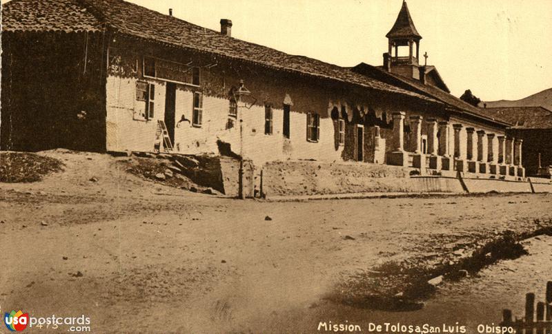 Pictures of Spanish Missions of California, California, United States: Mission De Tolosa. San Luis Obispo