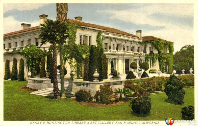 Pictures of San Marino, California, United States: Henry E. Huntington Library & Art Gallery