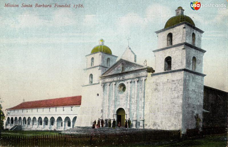 Santa Barbara Mission, Founded 1786