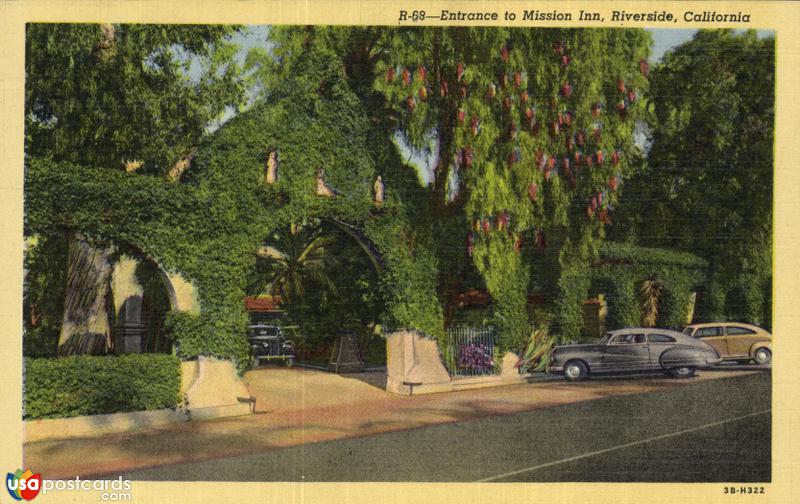 Entrance to Mission Inn