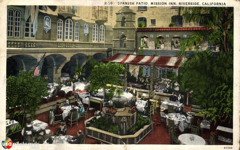 Spanish Patio, Mission Inn