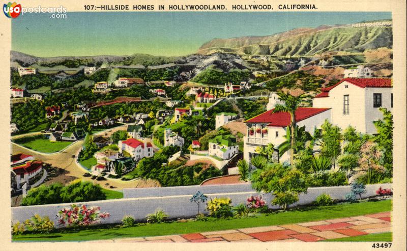 Hillside Homes in Hollywoodland
