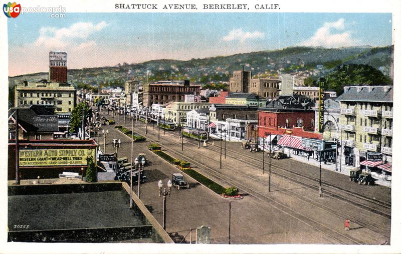 Pictures of Berkeley, California, United States: Shattuck Avenue