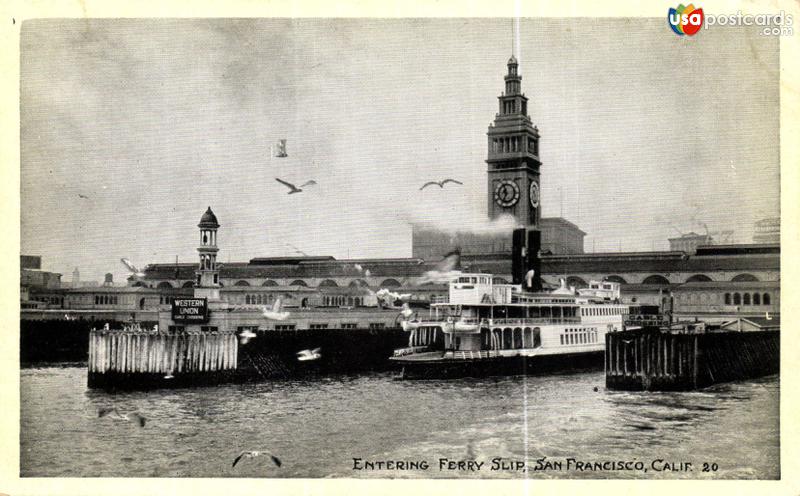 Entering Ferry Slip