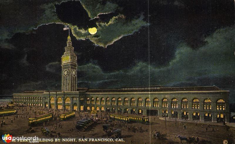 The Ferry Building by Night