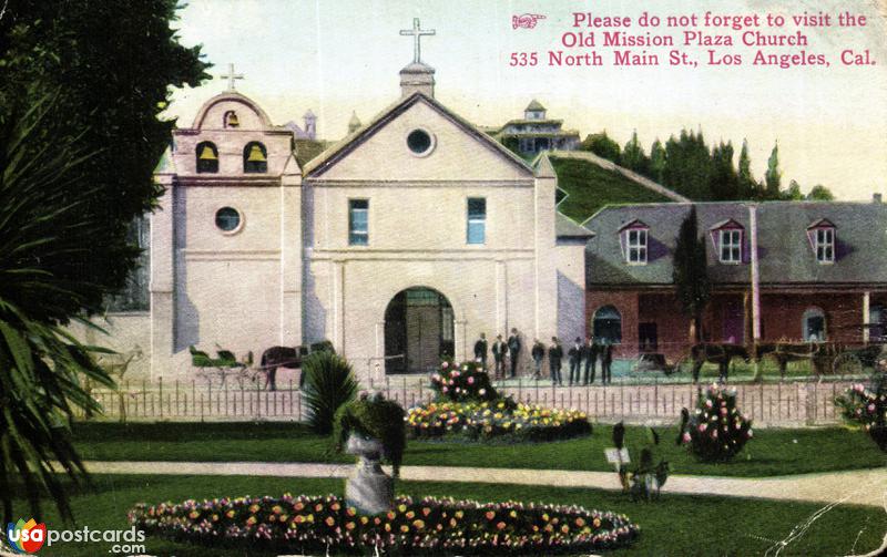 Old Mission Plaza Church. 535 North Main St.