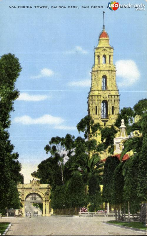 California Tower, Balboa Park