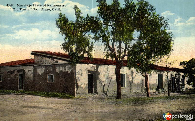 Marriage Place of Ramona at Old Town