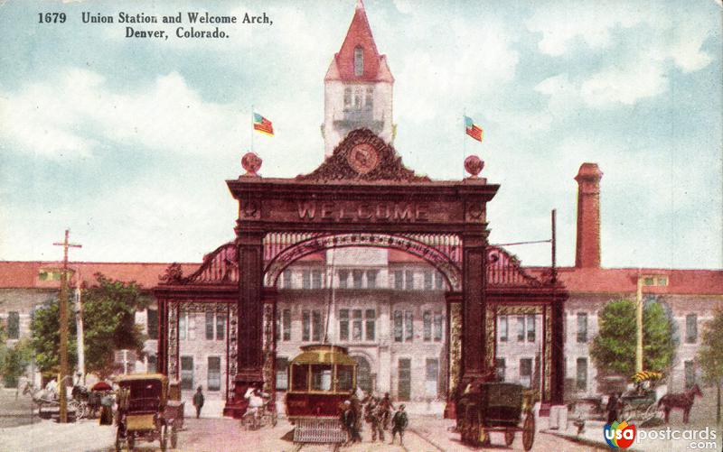 Union Station and Welcome Arch