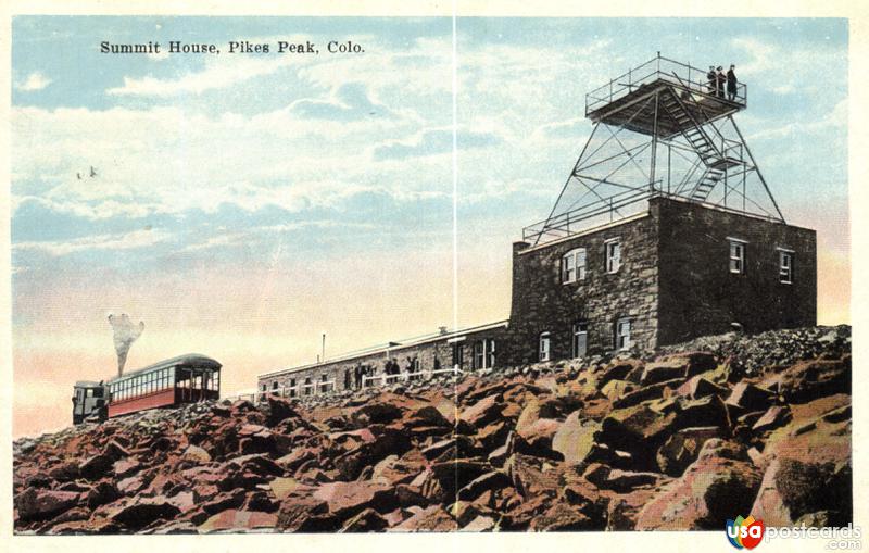 Pictures of Colorado Springs, Colorado, United States: Summit House, Pikes Peak