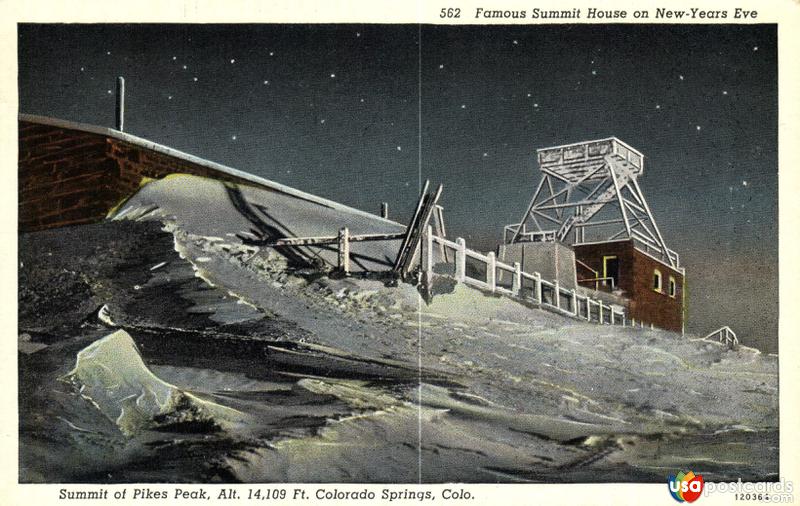 Famous Summit House on New-Years Eve