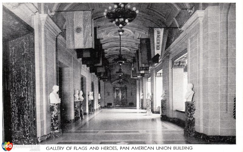 Gallery of Flags and Heroes, Pan American Union Building