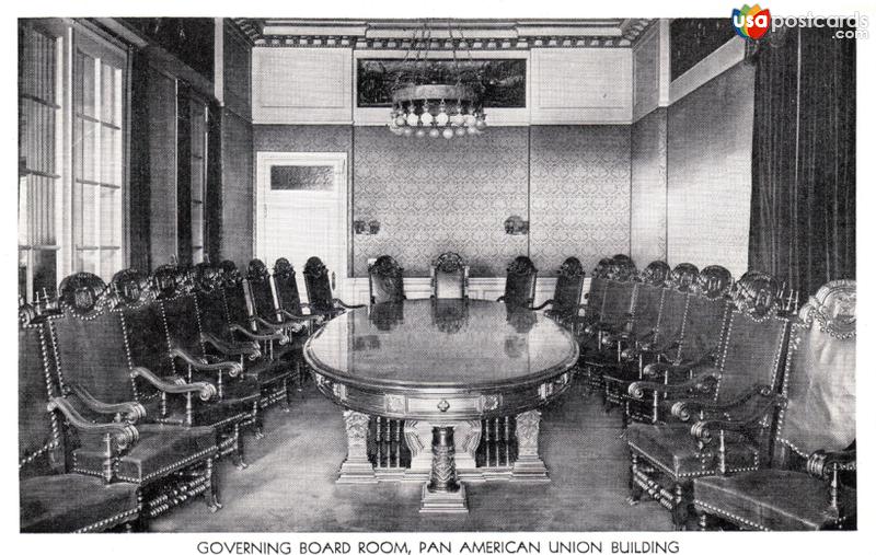 Governing Board Room, Pan American Union Building