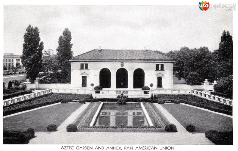 Aztec Garden and Annex, Pan American Union Building
