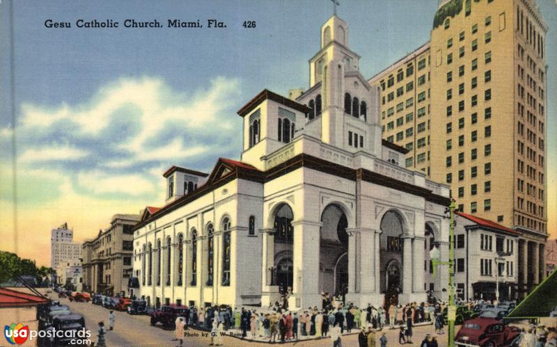 Pictures of Miami, Florida, United States: Gesu Catholic Church