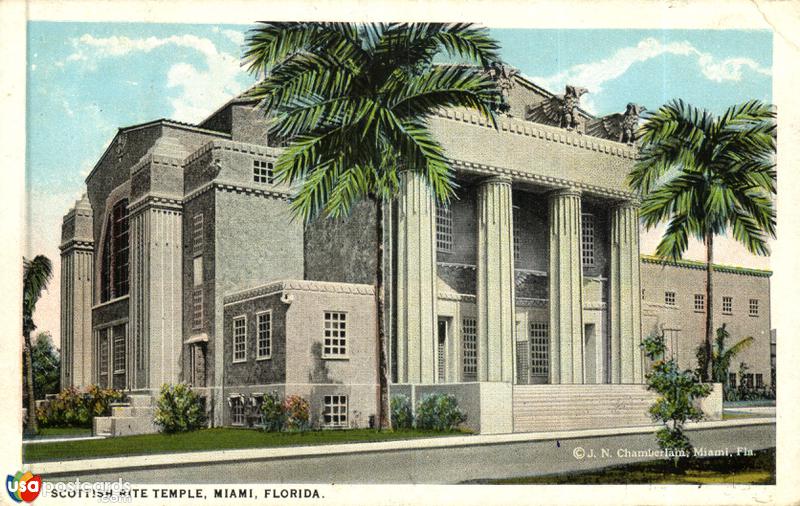 Pictures of Miami, Florida, United States: Scottish Rite Temple