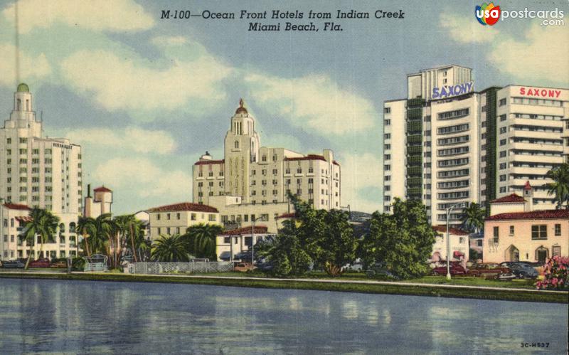 Ocean Front Hotels from Indian Creek