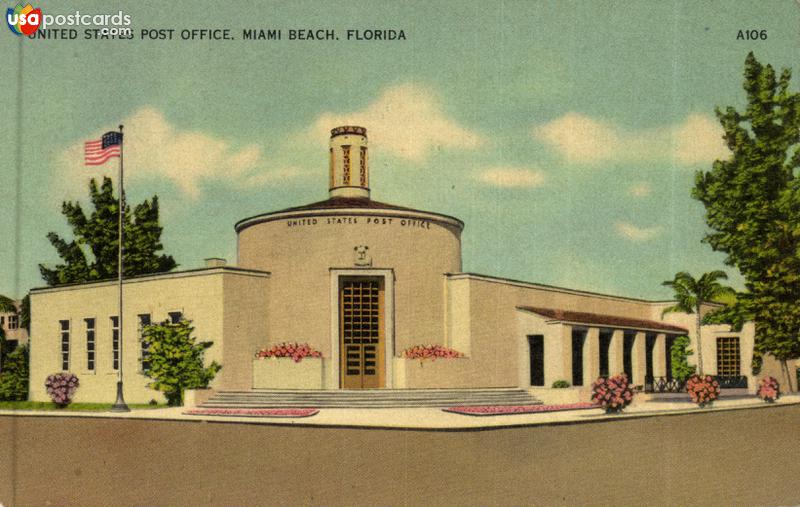United States Post Office, Miami Beach