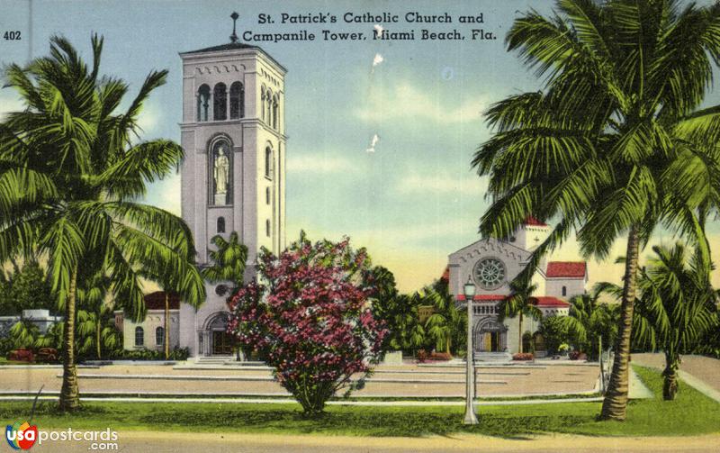 St. Patrick´s Catholic Church and Campanile Tower
