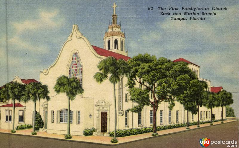 The First Presbyterian Church. Zack and Marion Streets