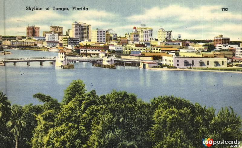 Skyline of Tampa