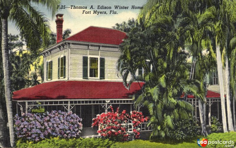 Thomas A. Edison Winter Home