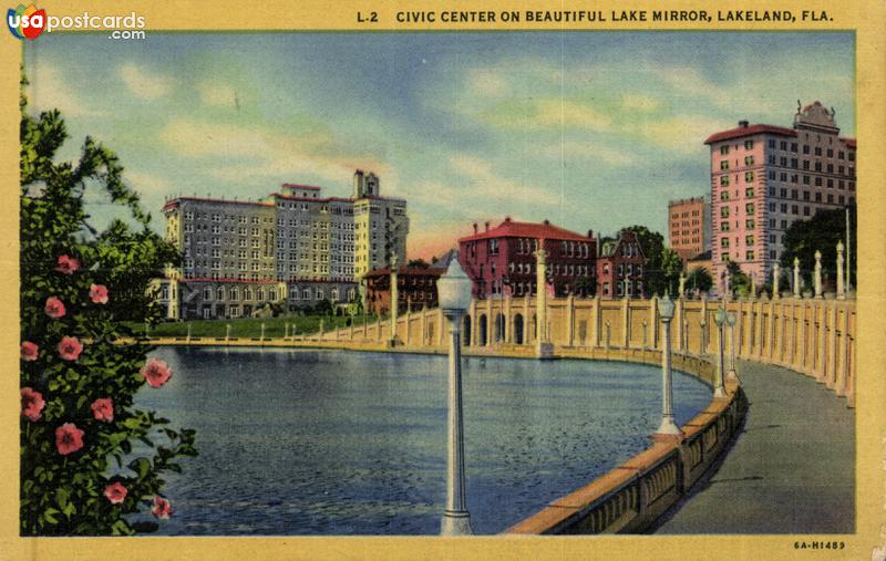 Civic Center on Beautiful Lake Mirror