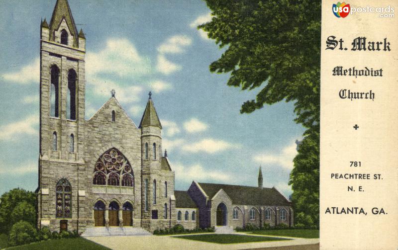St. Mark Methodist Church. 781 Peachtree St. N. E.