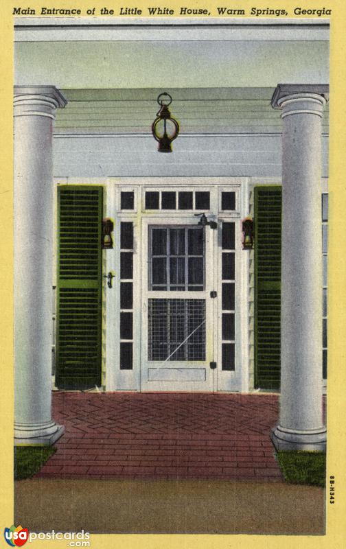 Main Entrance of The Little White House
