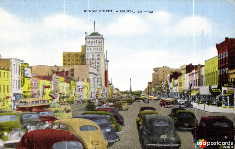 Pictures of Augusta, Georgia, United States: Broad Street
