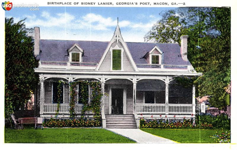 Birthplace of Sidney Lanier