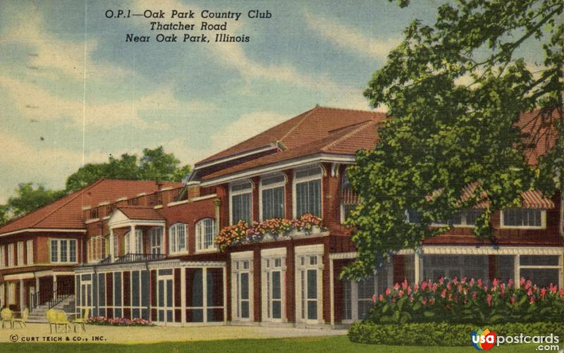 Oak Park Country Club. Thatcher Road
