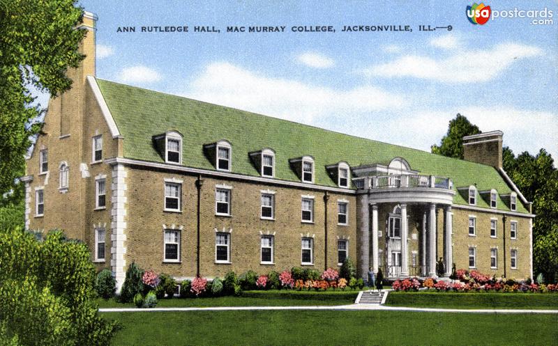 Ann Rutledge Hall. Mac Murray College