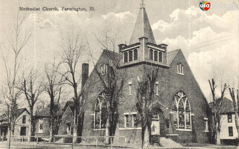 Pictures of Farmington, Illinois, United States: Methodist Church