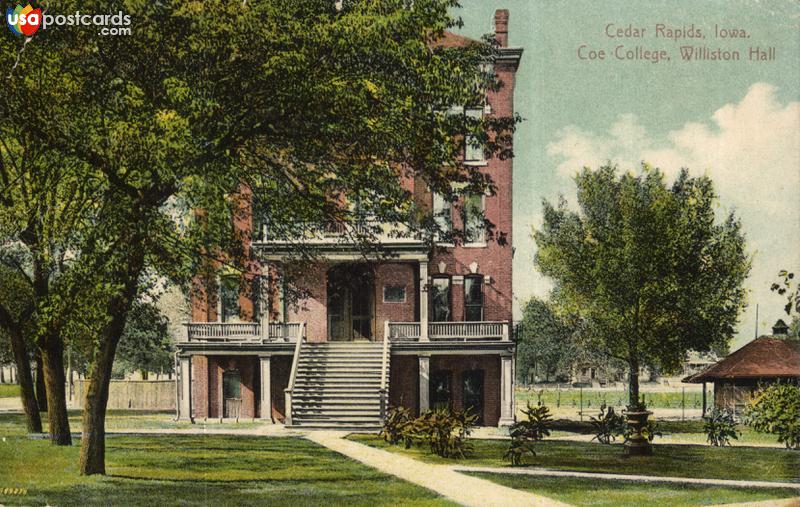 Pictures of Cedar Rapids, Iowa, United States: Coe College, Williston Hall