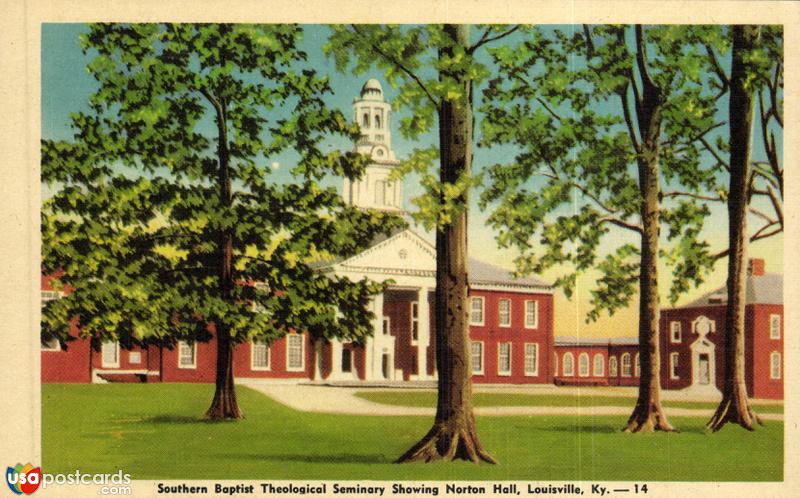 Southern Baptist Theological Seminary Showing Norton Hall
