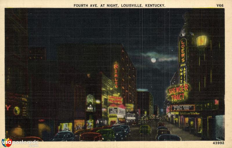 Fourth Ave. At Night