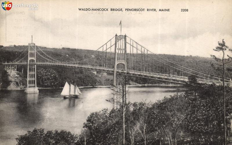 Waldo-Hancock Bridge, Penobscot River