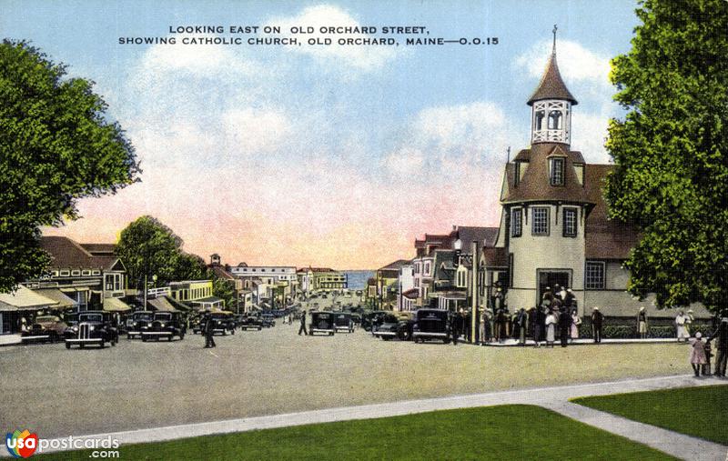 Looking East on Old Orchard Street
