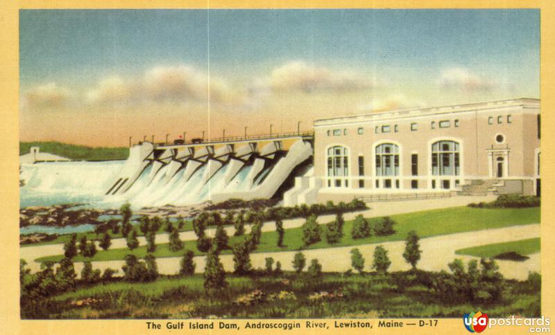 The Gulf Island Dam, Androscoggin River